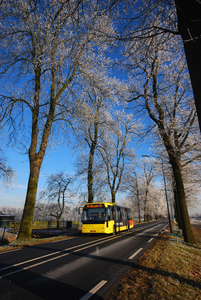 900052 Afbeelding van een streekbus van Connexxion als lijn 43 Driebergen-Utrecht op de Koningslaan te Bunnik, tijdens ...